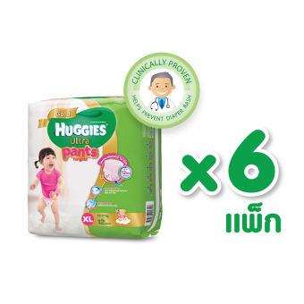 ขายยกลัง! Huggies Ultra Gold แบบกางเกง ไซส์ XL 12 ชิ้น 6 แพ็ก สำหรับเด็กหญิง ขายยกลัง! Huggies Ultra Gold แบบกางเกง ไซส์ XL 12 ชิ้น 6 แพ็ก สำหรับเด็กหญิง