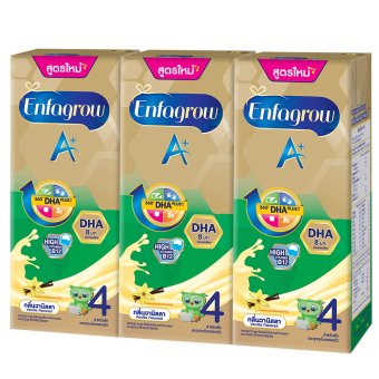 ขายยกลัง Enfagrow A+ 4 UHT กลิ่นวานิลลา (24 กล่อง) ขายยกลัง Enfagrow A+ 4 UHT กลิ่นวานิลลา (24 กล่อง)