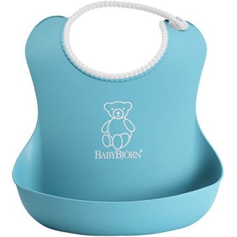 BabyBjorn ผ้ากันเปื้อนเด็ก Soft Bib, Turquoise BabyBjorn ผ้ากันเปื้อนเด็ก Soft Bib, Turquoise