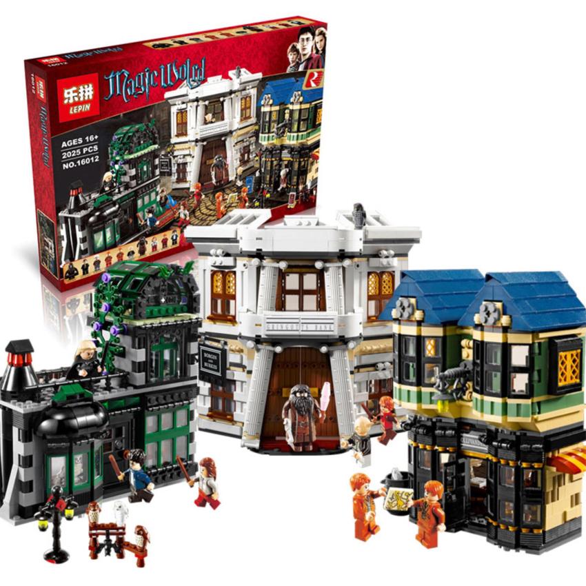 ดูภาพ LEPIN Harry Potter Diagon Alley ตัวต่อแฮรี่พอตเตอร์ ตรอกไดอากอน เพิ่มเติม LEPIN Harry Potter Diagon Alley ตัวต่อแฮรี่พอตเตอร์ ตรอกไดอากอน