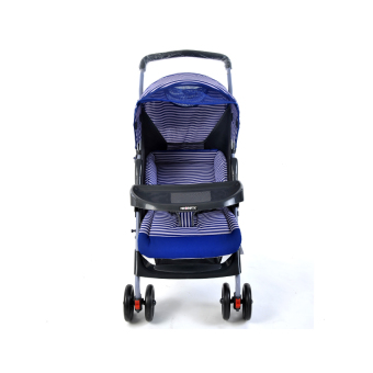 NEONATE รถเข็นปรับระดับ มีโช้คอัพ (สีน้ำเงิน)