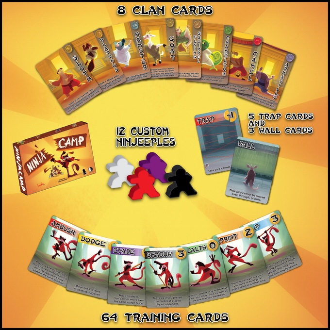 ดูภาพ Ninja Camp 2016 Edition Board Game เพิ่มเติม Ninja Camp 2016 Edition Board Game
