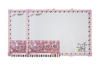 Office2art กระดาน White Board กระดานไวท์บอร์ด แม่เหล็ก แฟนซี รุ่น7004 แพ็คคู่ - สีชมพู Office2art กระดาน White Board กระดานไวท์บอร์ด แม่เหล็ก แฟนซี รุ่น7004 แพ็คคู่ - สีชมพู