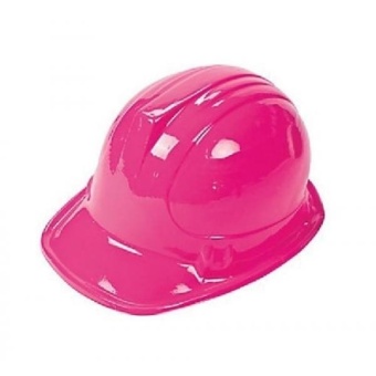 Pink Construction Hat (Receive 12 Per Order) - intl