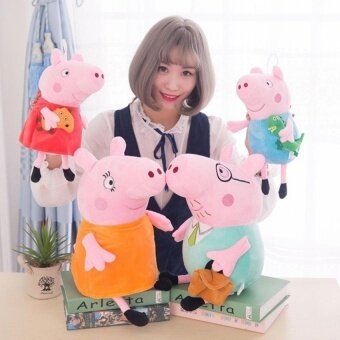 ดูภาพ Sister Peppa Pig Plush Toys Stuffed Animal Kids Toys For Childrenbirthday Gifts Party Decor Soft Cotton Meterial - intl เพิ่มเติม Sister Peppa Pig Plush Toys Stuffed Animal Kids Toys For Childrenbirthday Gifts Party Decor Soft Cotton Meterial - intl