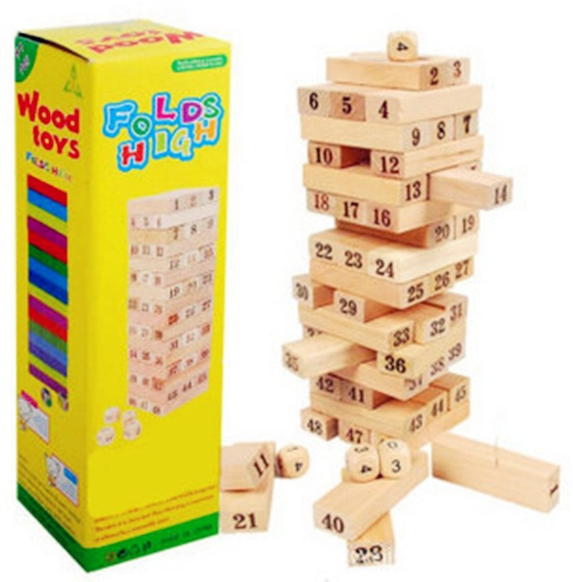 ดูภาพ smartbabyandkid เกมจังก้าไม้ตึงถล่ม (Jenga) เพิ่มเติม smartbabyandkid เกมจังก้าไม้ตึงถล่ม (Jenga)