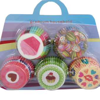 Up the air ถ้วยคัพเค้กคละสีคละลาย แพ็ค 5 Up the air ถ้วยคัพเค้กคละสีคละลาย แพ็ค 5