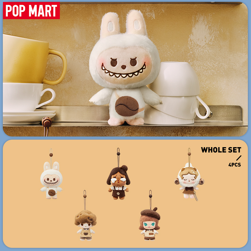 POP MART POP BEAN Coffee Factory Series-Plush Pendant Blind Box ราคา 550 บาท*ส่งฟรี