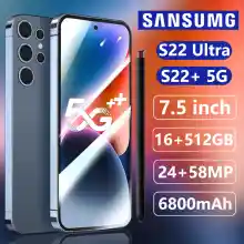 ภาพขนาดย่อของสินค้าใหม่ Sansumg Galaxy S22 Ultra 5G 7.5 นิ้ว โทรศัพท์มือถือ รองรับ2ซิม Smartphone 4G/5G โทรศัพท์สมา แรม16GB รอม512GB Android11.0 มือถือ S22 Mobile phone ส่งฟรี มือถือราคาถูกๆ โทรศัพท์สำห รับเล่นเกม โทรศัพท์ถูกๆ ดี Z Fold4 มือถือ