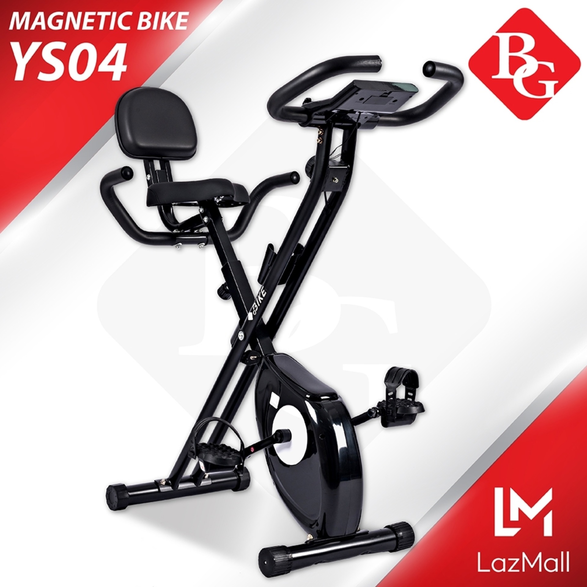 ดูภาพ B&G Exercise Bike จักรยานออกกำลังกาย X - Bike (Black) - รุ่น YS04 เพิ่มเติม B&G Exercise Bike จักรยานออกกำลังกาย X - Bike (Black) - รุ่น YS04