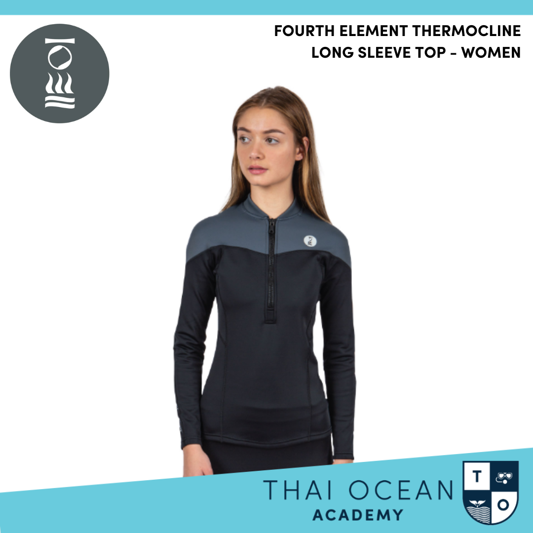 เสื้อเว็ทสูทดำน้ำ Fourth Element Thermocline Long Sleeve Top Women สำหรับผู้หญิง ราคา 14,737 บาท*ส่งฟรี
