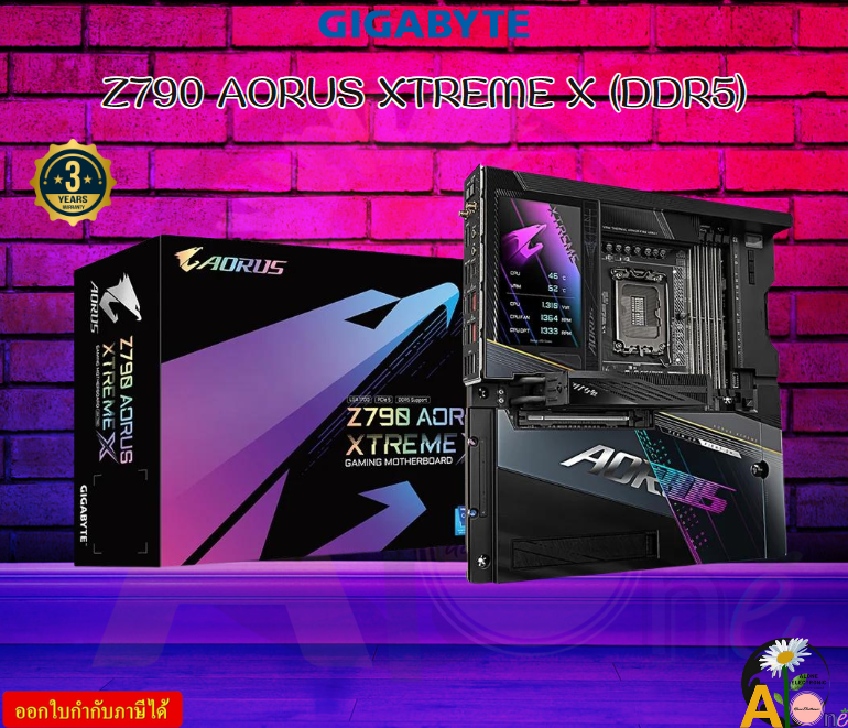 MAINBOARD (เมนบอร์ด) GIGABYTE Z790 AORUS XTREME X (DDR5) (SOCKET LGA 1700) (E-ATX) รับประกันสินค้า3ปี ราคา 44,322 บาท*ส่งฟรี