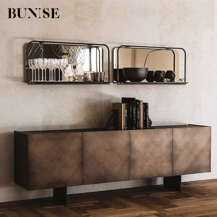 Bunise Regal vintage storage bg1215 classic and elegant TV cabinet, living room table and dining room shelves, three sizes available ราคา 67,428 บาท*ส่งฟรี
