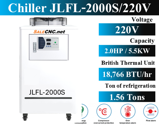 Chiller, Water Cooling Machine, Chiller, Model: Jlfl-2000 ราคา 88,160 บาท*ส่งฟรี