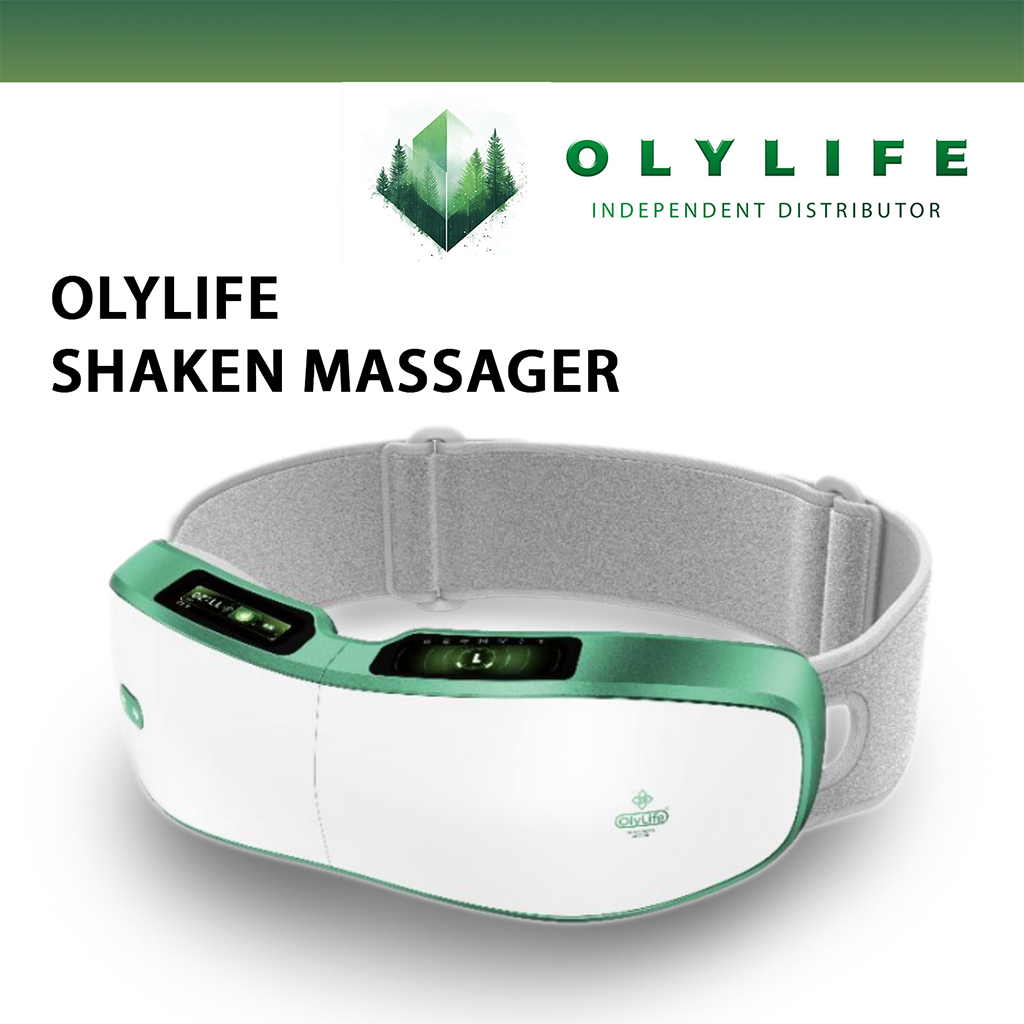 Olylife Shaken Massager, Intelligent Fat Burning Belt. Eliminates Belly Fat, 100% Genuine Pemf.