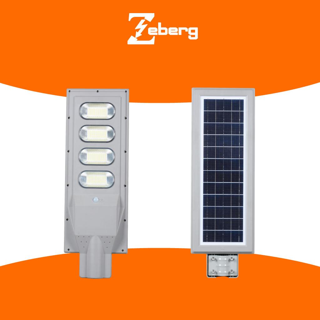 Zeberg Solar Street Lamp Model Zs-1000 with Remote Control, Bright Light, Durable, Uses Natural Energy. Saves Energy and Is Environmentally Friendly ราคา 3,400 บาท*ส่งฟรี