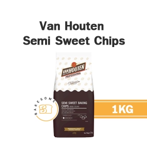 ภาพหน้าปกสินค้า[[มาเท่าไรก็หมด]] Van Houten  Semi Sweet Dark Chocolate Compound Chips 1KG แวน ฮูเต็น ช็อคโกแลต ชิพส์ ช็อคโกแลตชิพส์ ซึ่งคุณอาจชอบสินค้านี้
