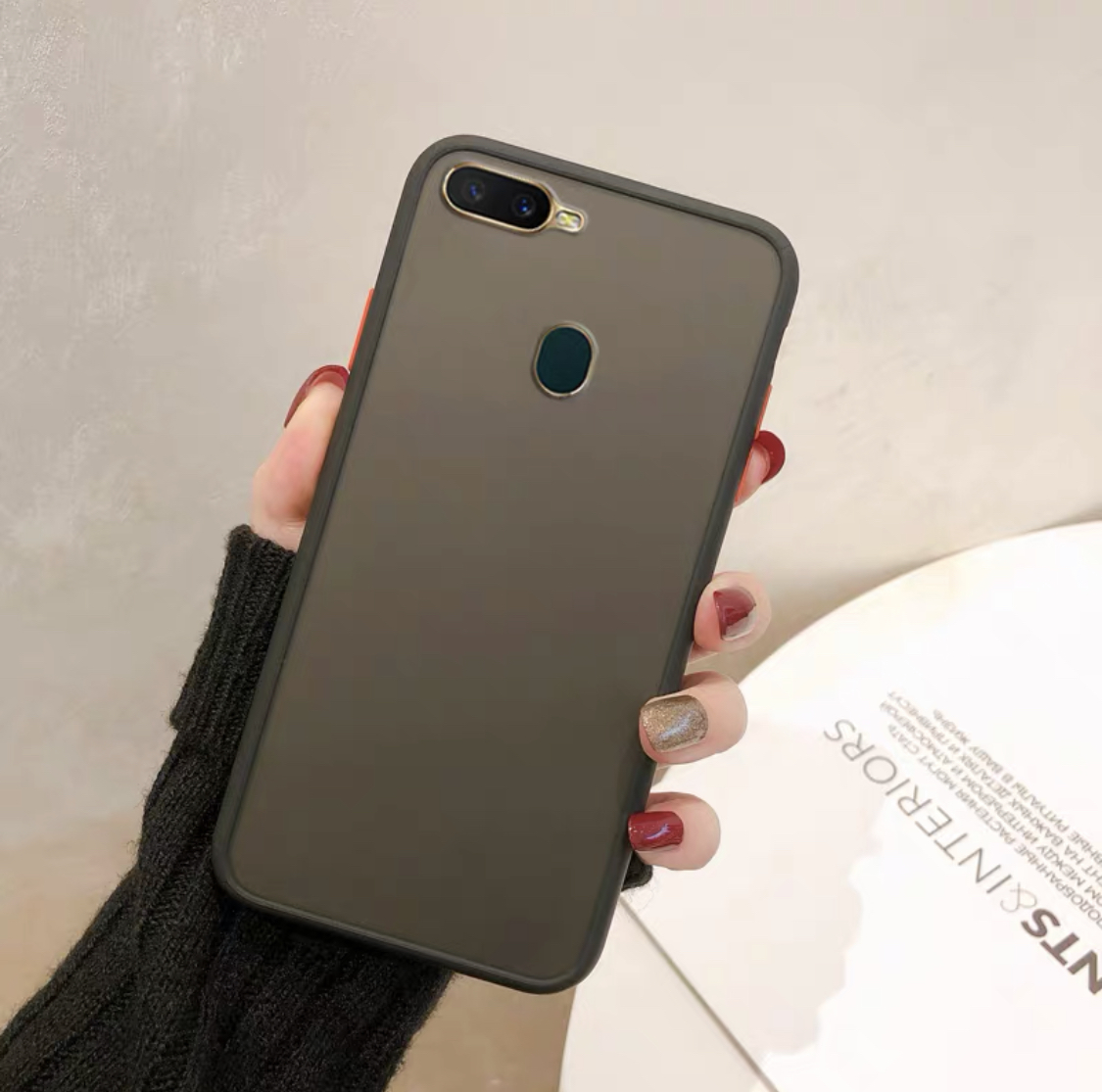 เคสโทรศัพท์ หัวเว่ย Case Huawei Y7Pro 2018 เคสกันกระแทก ขอบสีหลังขุ่น