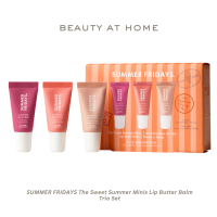 *พร้อมส่ง* SUMMER FRIDAYS The Sweet Summer Minis Lip Butter Balm Trio Set