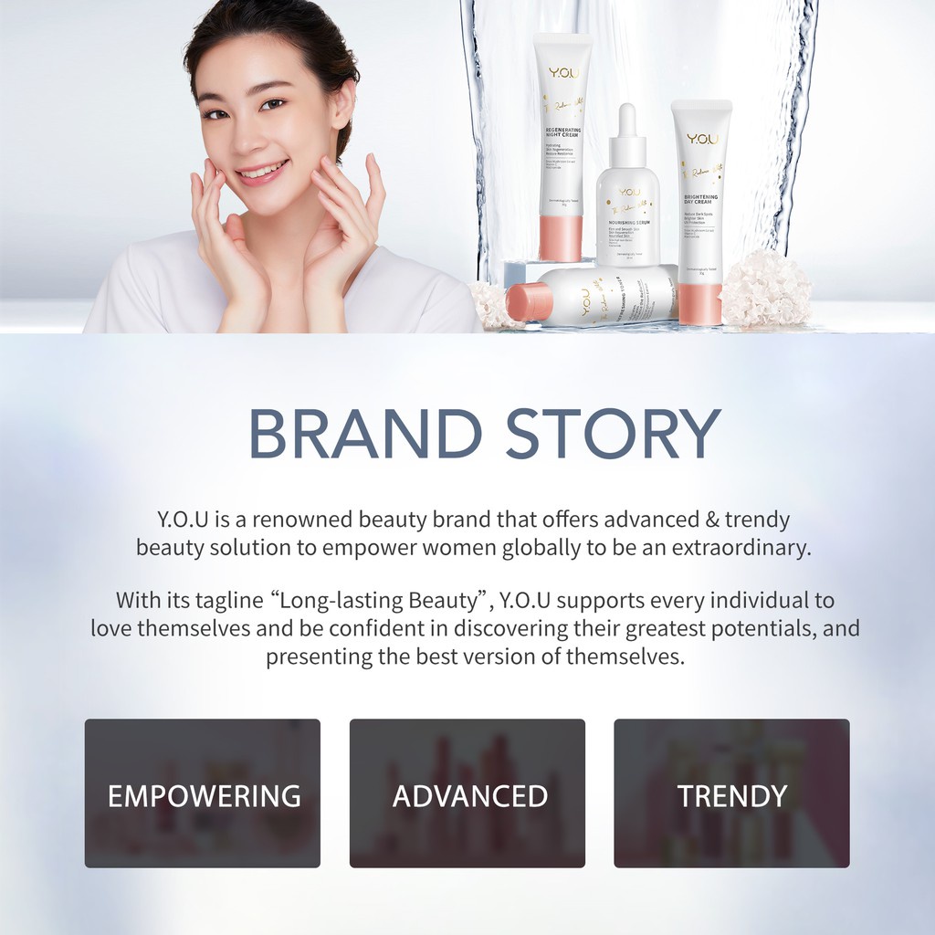 YOU The Radiance White Nourishing+ Serum 20 ml เซรั่มเข้มข้น บำรุงเพื่อสุขภาพผิวที่สดใส 7 YOU The Radiance White Nourishing+ Serum 20 ml เซรั่มเข้มข้น บำรุงเพื่อสุขภาพผิวที่สดใส 41d69d5fb57bcc9921e93fb461b01795