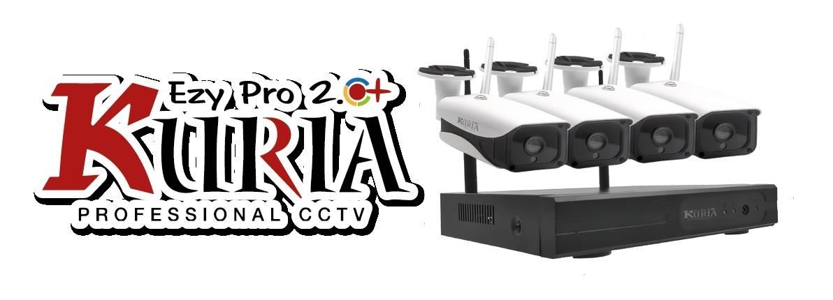 Kuria Wifi KID Ezy Pro 2.0+ H.265 4CH IP Camera ความละเอียด 2 ล้านพิกเซล 2MP Full HD ชุดกล้องวงจรปิดไร้สาย กล้องไร้สาย กล้องรักษาความปลอดภัย สินค้าคุณภาพ ราคา 15,999 บาท*ส่งฟรี