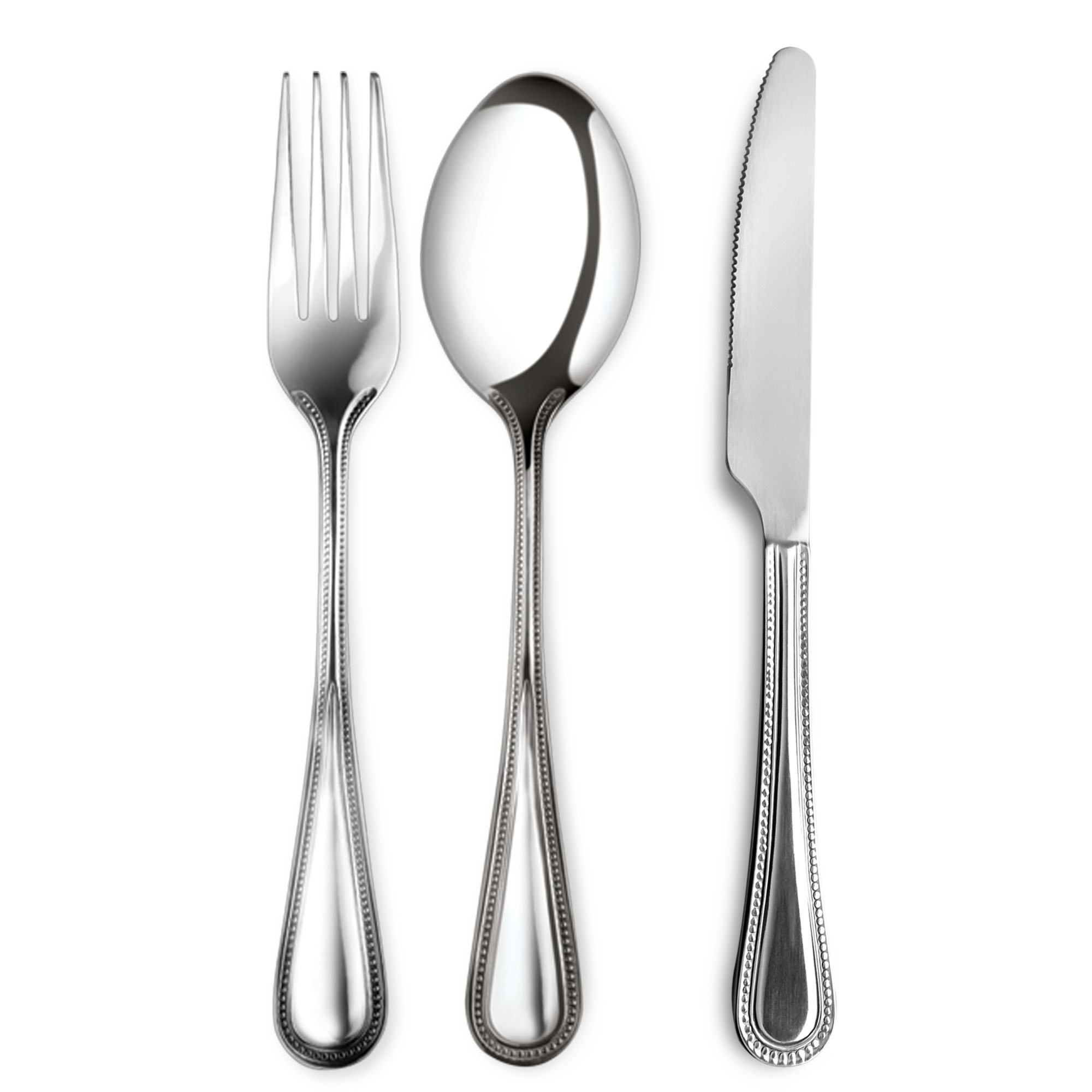 Jaguar Spoon&Fork 6 Pairs and Steak Knife 6 Pieces Pattern Pearl ราคา 713 บาท*ส่งฟรี