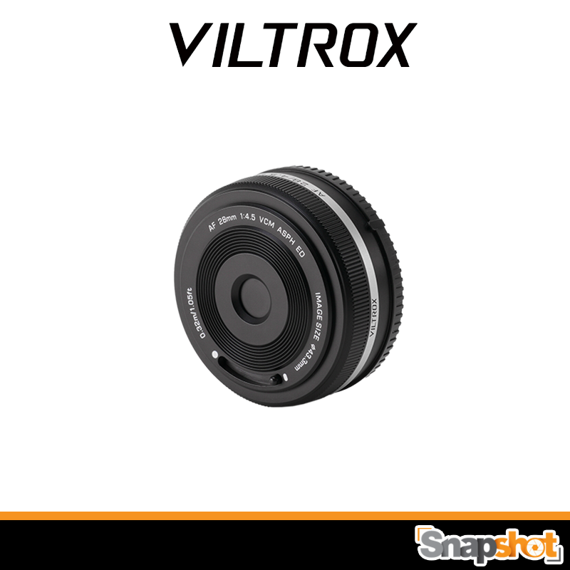Viltrox Af 28mm F4.5 for Sony Fe / Fuji Xf / Nikon Z [1 Year Center Warranty] Viltrox 28mm F4.5 Fe Viltrox 28 F4.5 Xf Viltrox 28 F4.5 Z ราคา 2,800 บาท*ส่งฟรี
