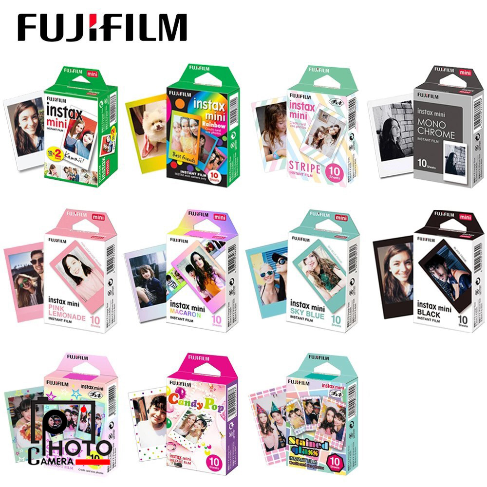 Fujifilm Film instax mini ฟิล์มคละลายการ์ตูน พร้อมส่ง ราคา 295 บาท*ส่งฟรี