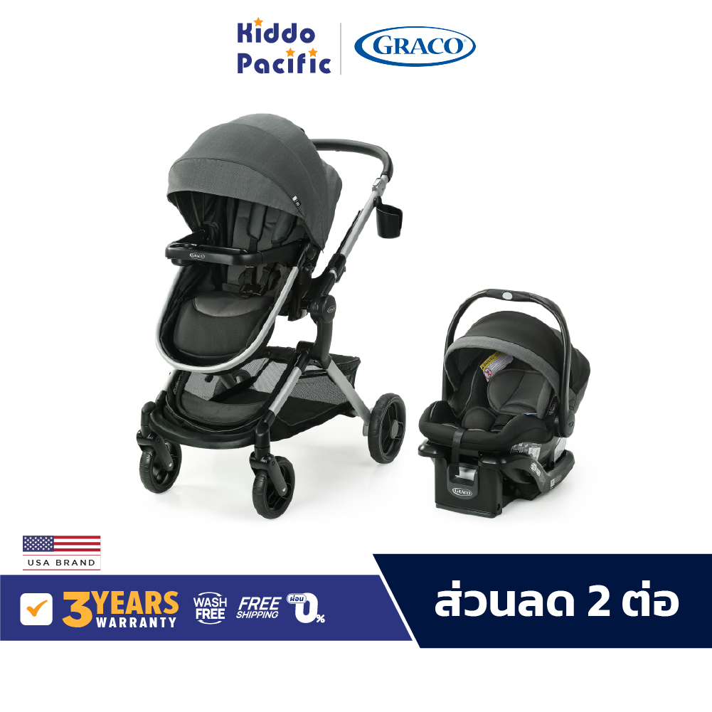 Graco Modes Nest W Snugride 35-Sullivan รถเข็นเด็กพร้อมตะกร้าหิ้ว