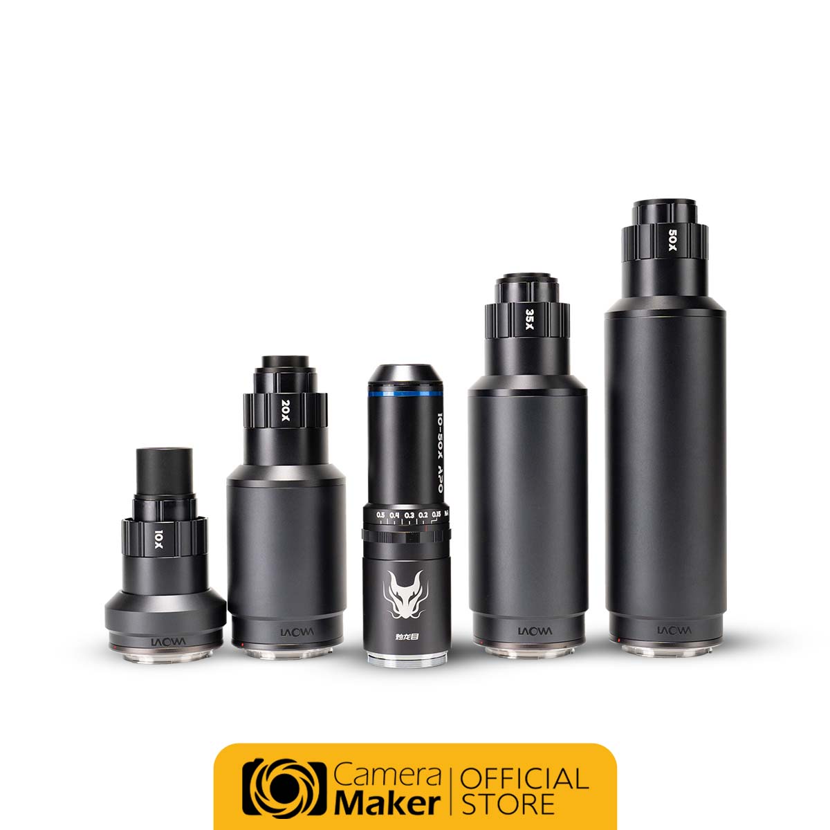 Pre-Order: Laowa Aurogon Ff 10X-50X Na0.5 Supermicro Apo (Warranty from the Center) High Magnification Macro Lens 10X-50X ราคา 57,500 บาท*ส่งฟรี