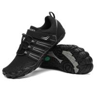 รองเท้ากีฬาหน้ากว้าง barefoot Saguaro สำหรับยิมและเล่นเวท รุ่น Vigor II สีดำ
