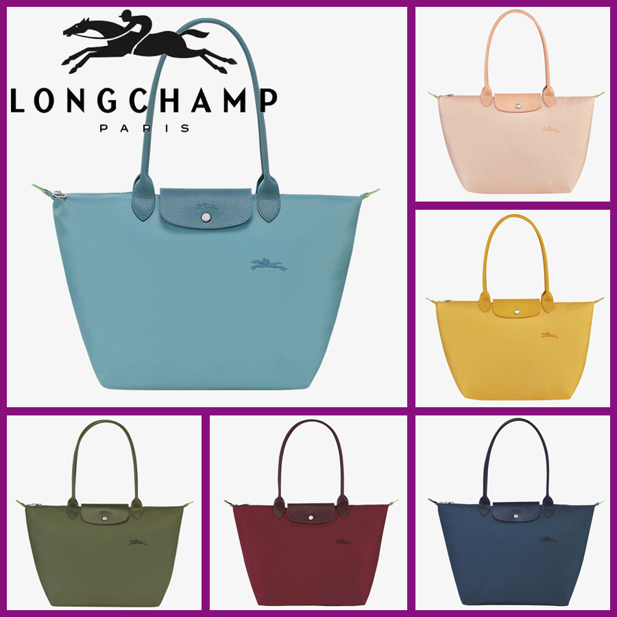 100%ต้นฉบับ France Longchamp Le Pliage Eco-friendly color series กระเป๋า กระเป๋าถือผู้หญิง กระเป๋าชอปปิ้ง ราคา 1,496 บาท*ส่งฟรี
