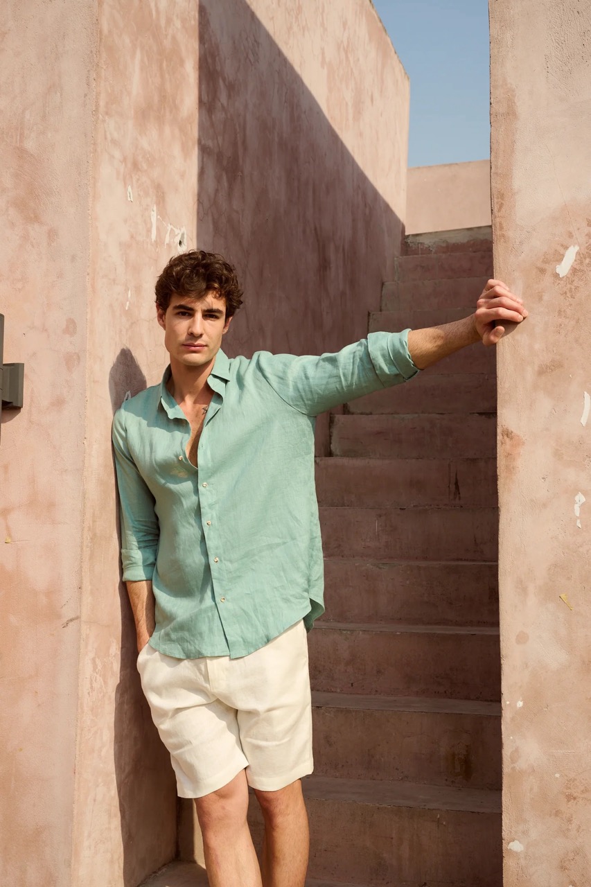 SOREN LINEN SHIRT ราคา 4,900 บาท*ส่งฟรี