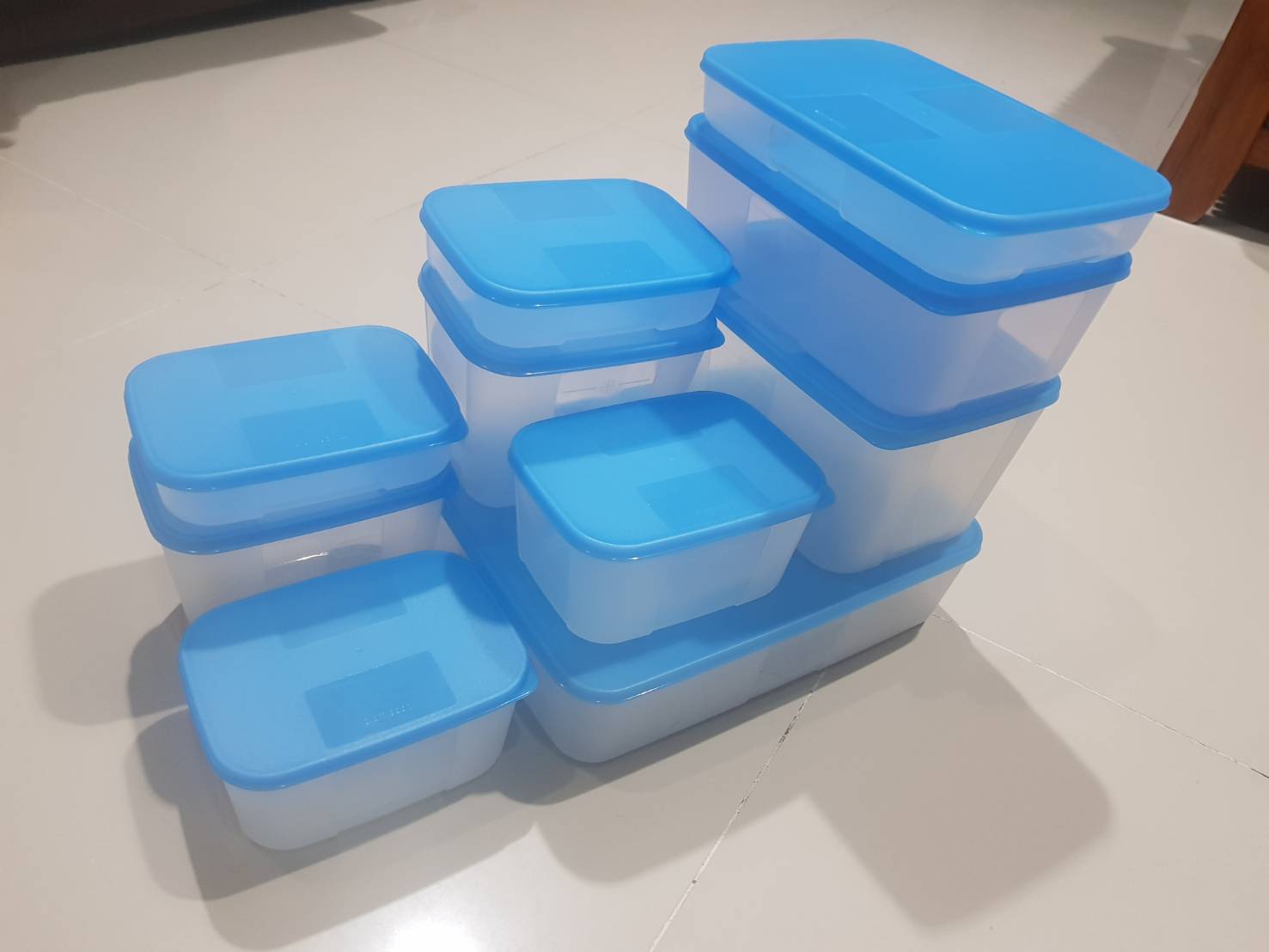 Tupperware ชุดฟรีซเซอร์เมท นิวลุค ราคา 3,500 บาท*ส่งฟรี