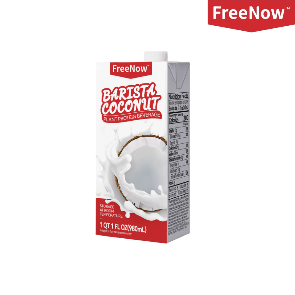 FreeNow Barista Coconut Milk 980ml ราคา 140 บาท*ส่งฟรี