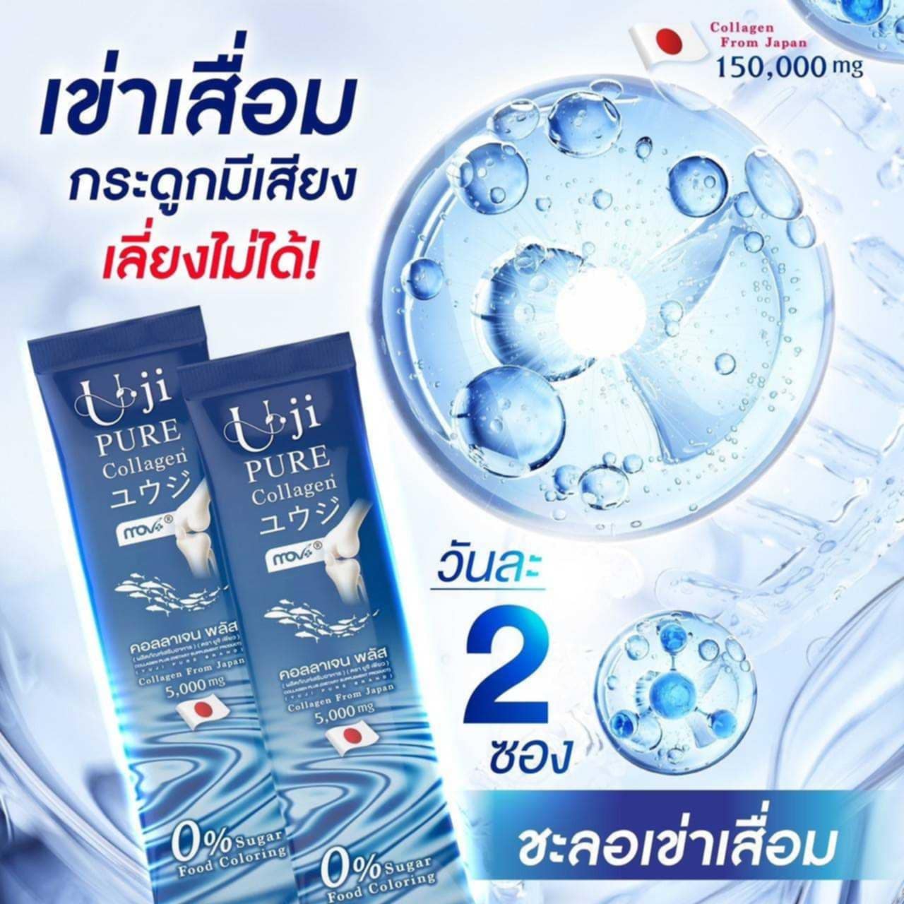 ยูจิ เพียว คอลลาเจนพลัส สำหรับผู้ใหญ่