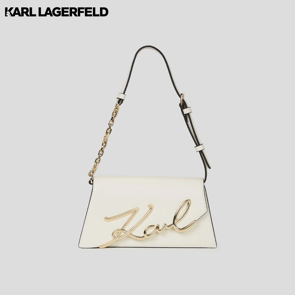 KARL LAGERFELD - K/SIGNATURE MEDIUM SHOULDER BAG ราคา 14,500 บาท*ส่งฟรี