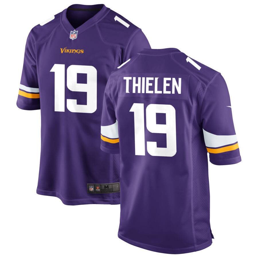 Minnesota Vikings Color Rush Limited Adam Thielen Mens Jersey in