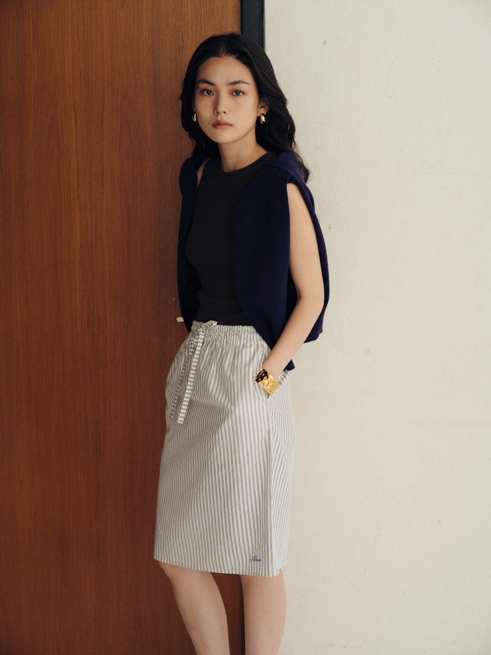 AIMER - Cotton A Skirt กระโปรงทรงเอ ราคา 2,690 บาท*ส่งฟรี