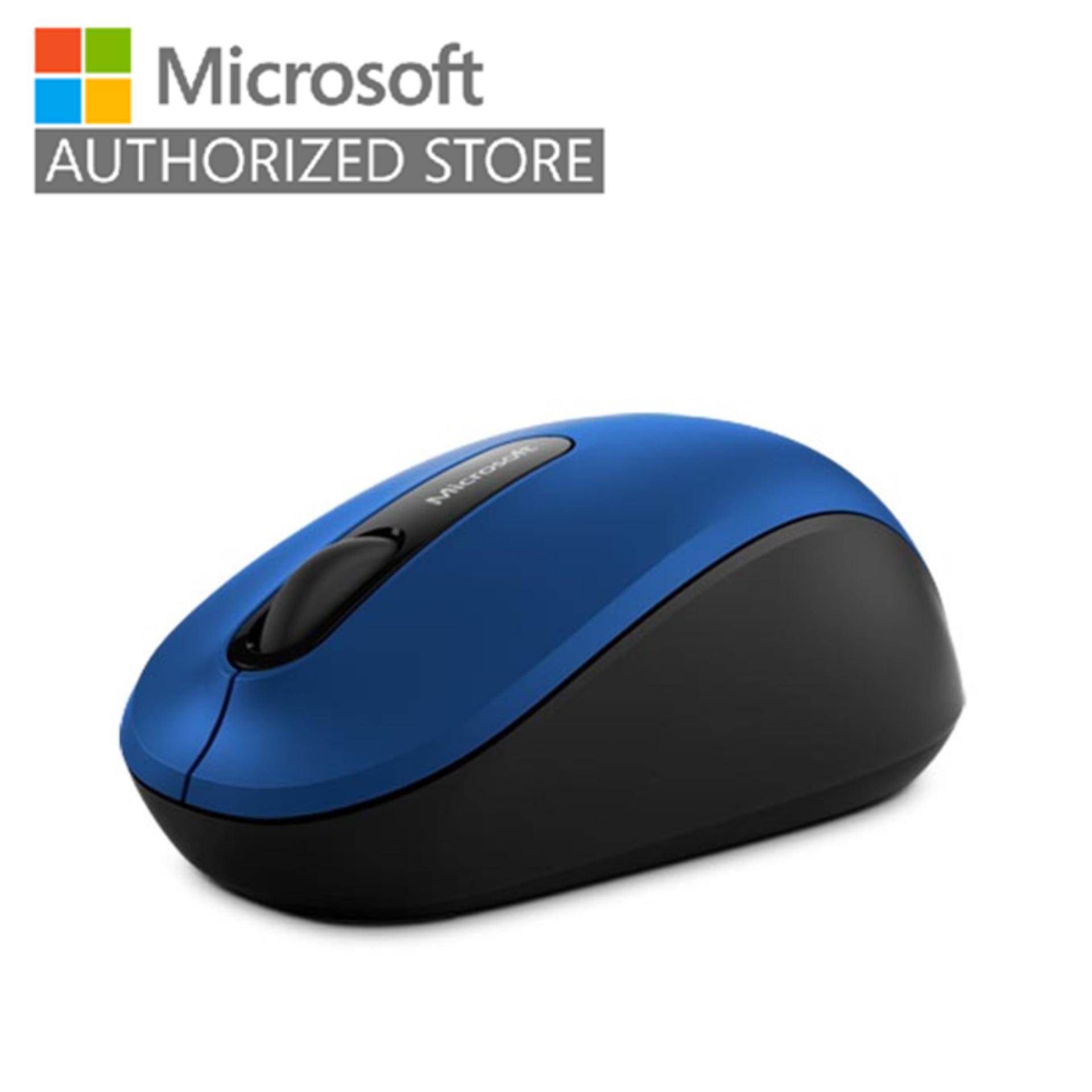 [เมาส์บลูทูธ] Microsoft Bluetooth Mobile Mouse3600 TH APAC Black McsAcc / เมาส์มือซ้าย-ขวา, เมาส์สีดำ, ใช้ได้ทุกพื้นผิว (ยกเว้นกระจก)