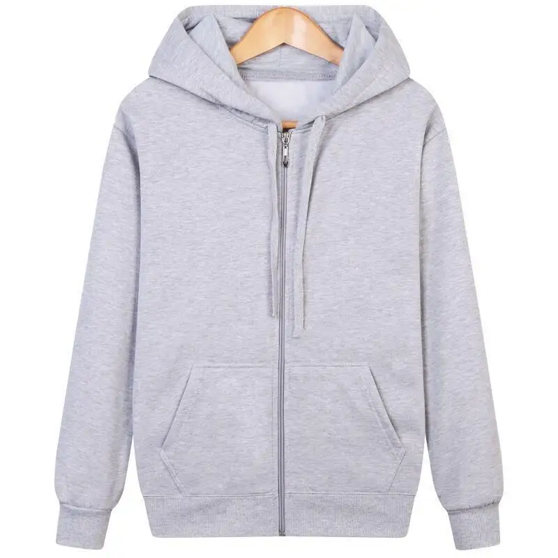 sweater zipper hoodie
