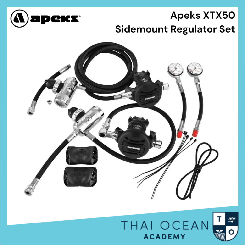 Apeks XTX50 Sidemount Regulator Set ราคา 83,589 บาท*ส่งฟรี