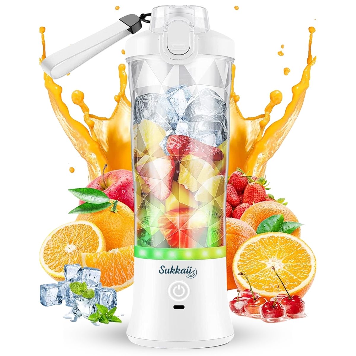 Portable Ice fruit Blender 600 ml ราคา 1,290 บาท*ส่งฟรี