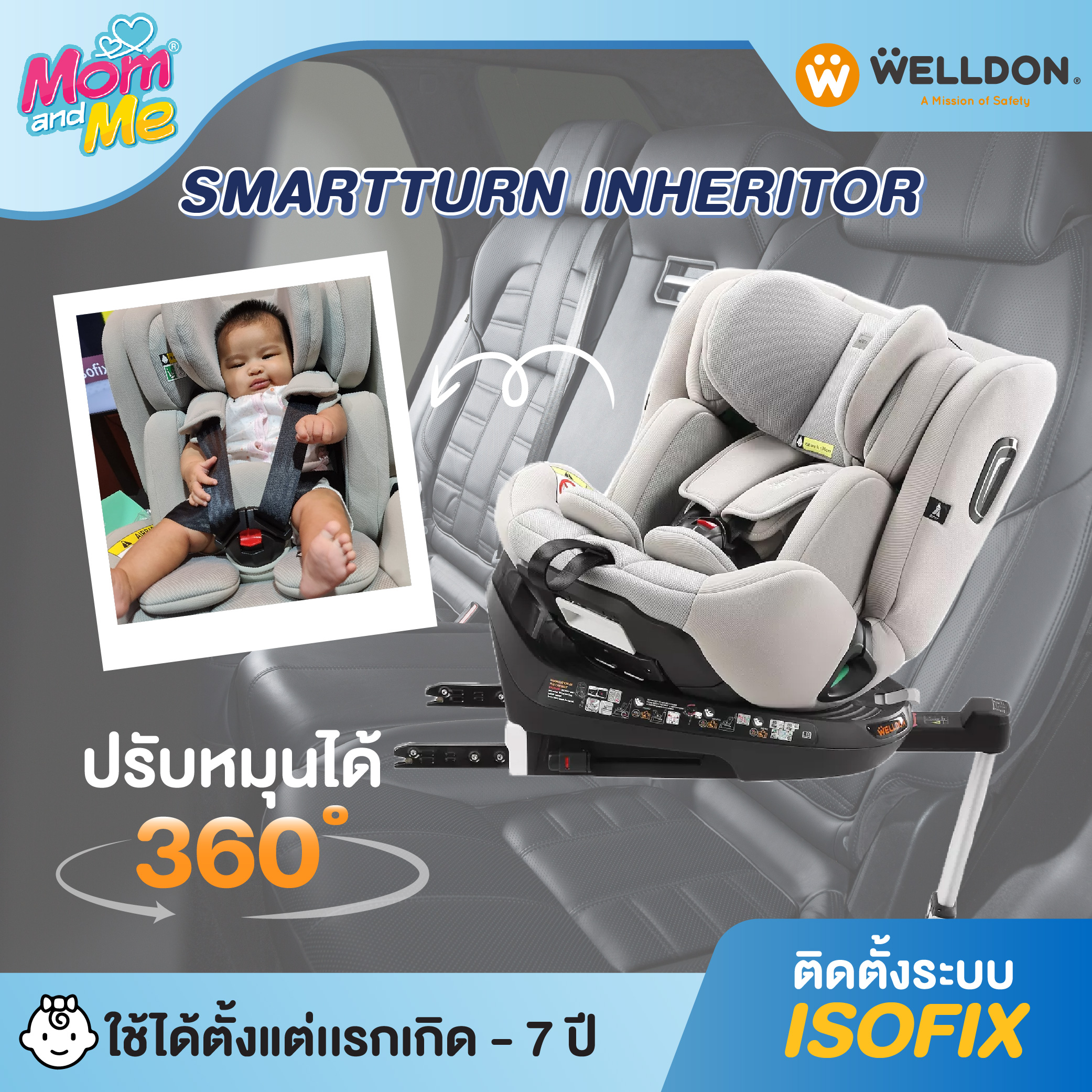 Welldon รุ่น SmartTurn Inheritor Limited Edition ราคา 27,900 บาท*ส่งฟรี