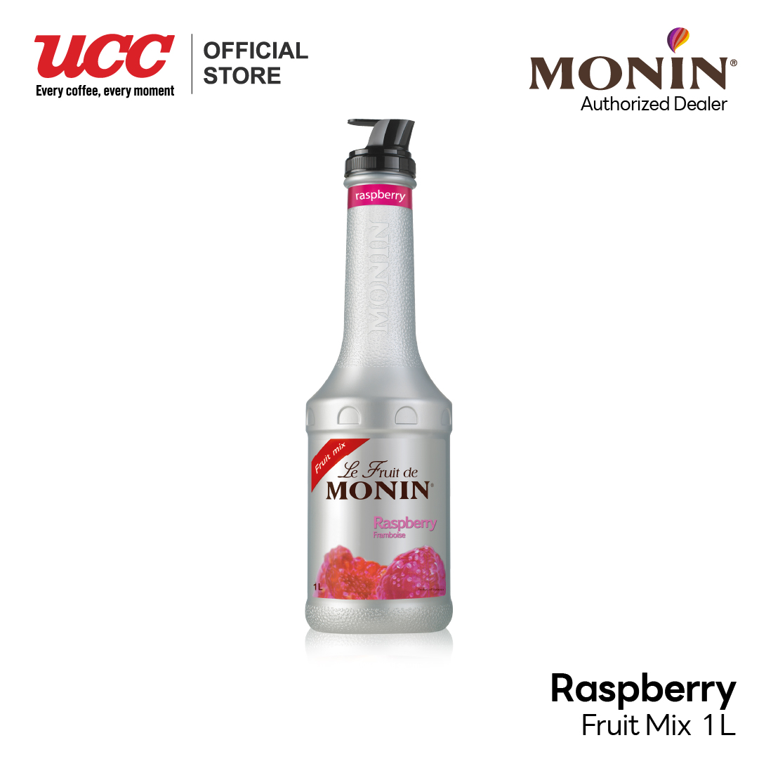 MONIN Raspberry Fruit Mix ราสเบอร์รี่ฟรุ๊ตมิกซ์ 1L. ราคา 599 บาท*ส่งฟรี