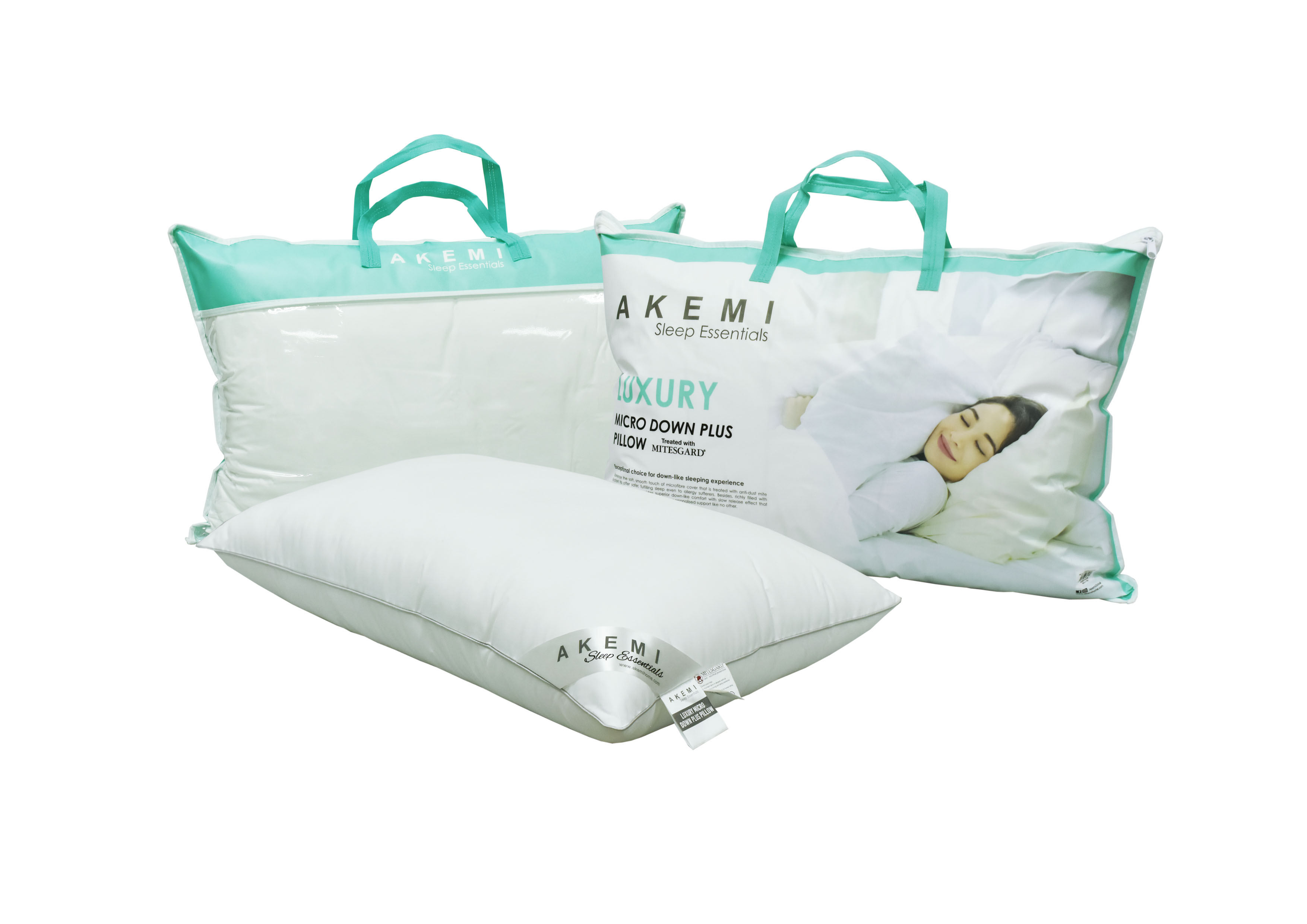 [ราคาโปร] Akemi Sleep Essentials Luxury Micro Down Plus Pillow ราคา 795 บาท*ส่งฟรี