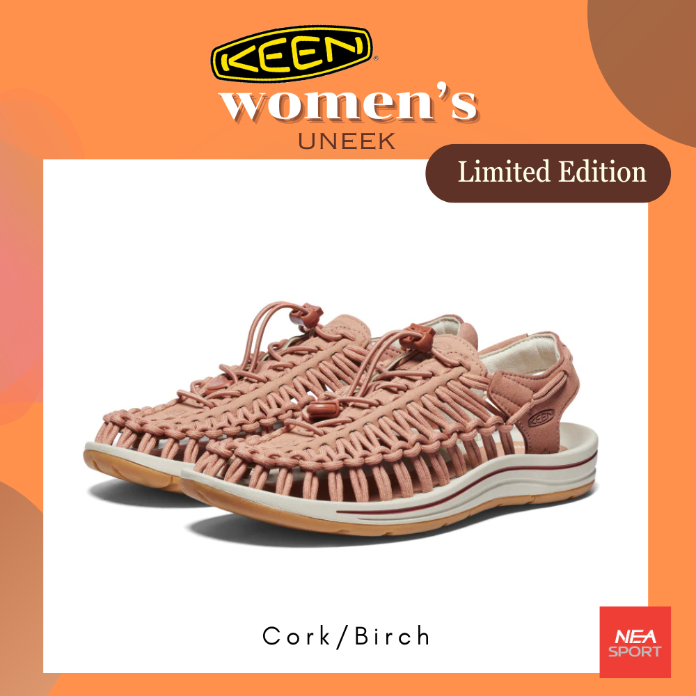 KEEN Women's UNEEK - Cork/Birch รองเท้า คีน แท้ รุ่นฮิต ผู้หญิง ราคา 4,295 บาท*ส่งฟรี