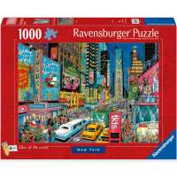 Ravensburger Jigsaw Puzzle New York  จิ๊กซอว์ 1000 ชิ้น ของแท้ นำเข้าเยอรมนี (70 × 50 ซม.)