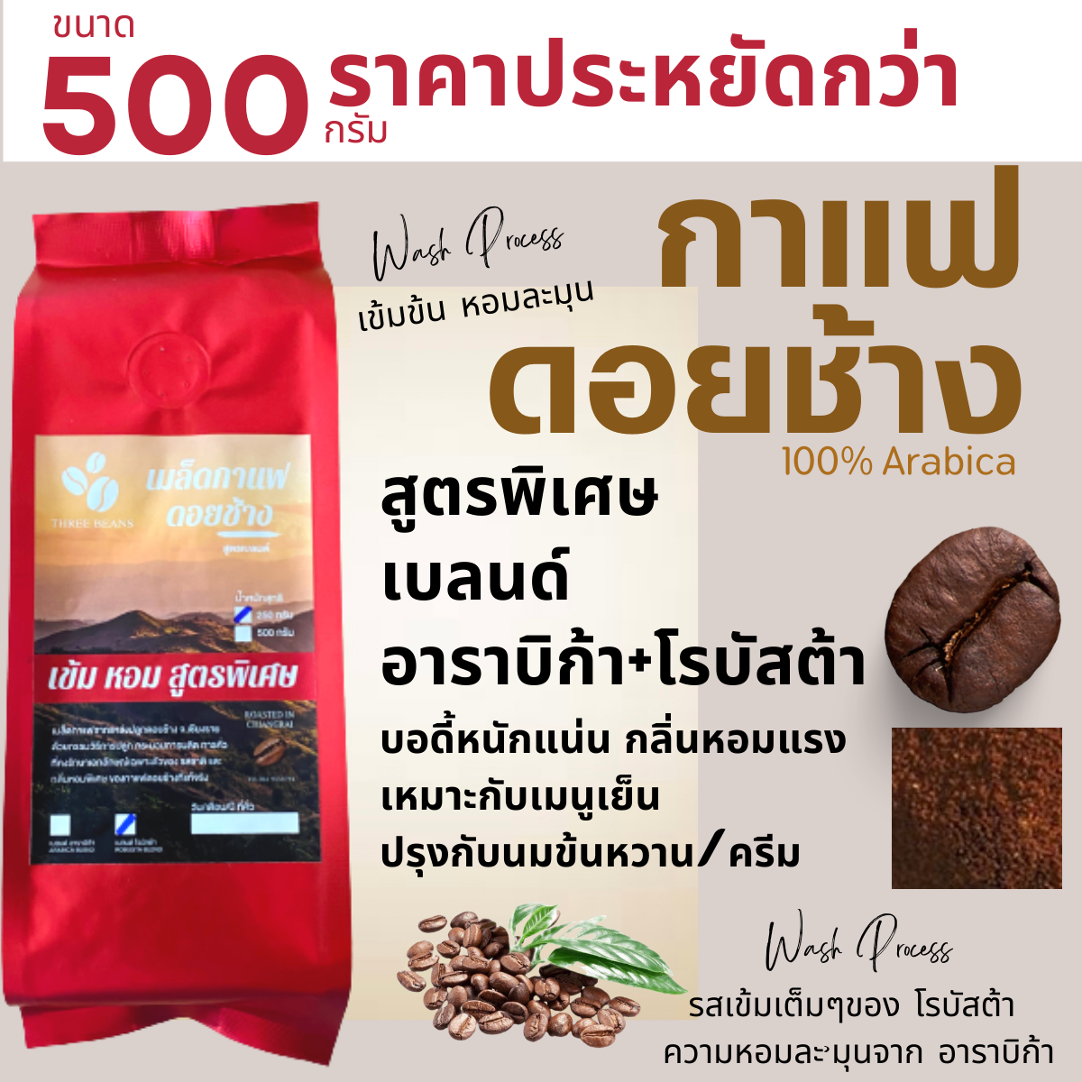 สั่งซื้อ เมล็ดกาแฟ