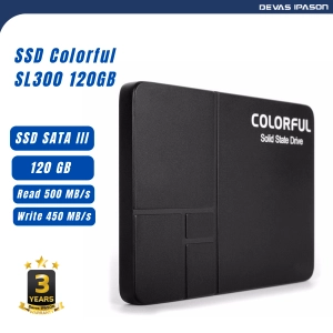 ภาพหน้าปกสินค้าCOLORFUL SSD SL300 ขนาด 120GB (500/450 MB/s) รับประกัน 3 ปี โดย Devas IPASON ซึ่งคุณอาจชอบสินค้านี้